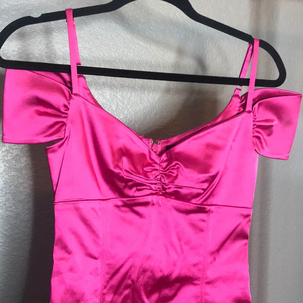 Hot Pink Bebe dress